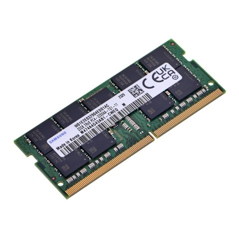 Samsung SO-DIMM ECC 32GB DDR4 2Rx8 3200MHz PC4-25600 M474A4G43AB1-CWE Samsung SO-DIMM ECC 32GB DDR4 2Rx8 3200MHz PC4-25600 M474A4G43AB1-CWE
