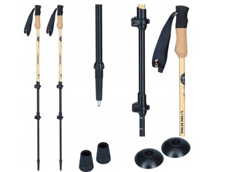 Kije Viking BAMBU PRO brown UNI Kije Viking BAMBU PRO brown UNI