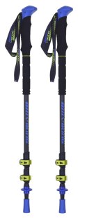 Kije Viking Carbo Lite Trekking czarno/limonkowe
