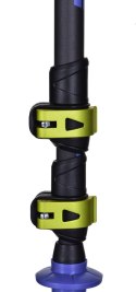 Kije Viking Carbo Lite Trekking czarno/limonkowe