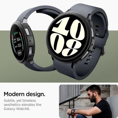 Spigen Liquid Air - Obudowa do Samsung Galaxy Watch 6 44 mm (Czarny) Spigen Liquid Air - Obudowa do Samsung Galaxy Watch 6 44 mm (Czarny)