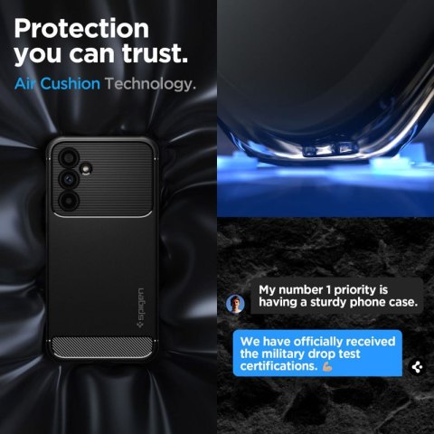 Spigen Rugged Armor - Etui do Samsung Galaxy A54 5G (Czarny) Spigen Rugged Armor - Etui do Samsung Galaxy A54 5G (Czarny)