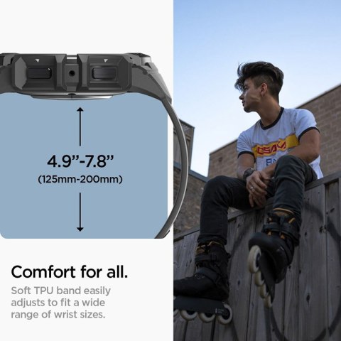Spigen Rugged Armor Pro - Pasek + etui do Samsung Galaxy Watch 6 40 mm (Czarny) Spigen Rugged Armor Pro - Pasek + etui do Samsung Galaxy Watch 6 40 mm (Czarny)