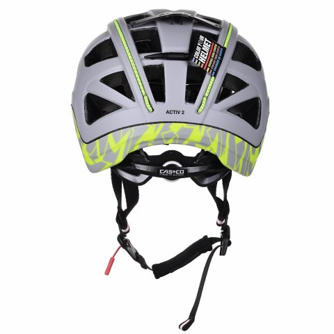 Kask CASCO ACTIV2 silver-neon M 56-58 Kask CASCO ACTIV2 silver-neon M 56-58