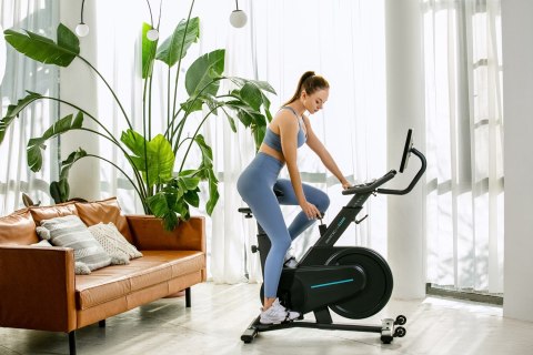Rower stacjonarny, magnetyczny OVICX Q200X z ekranem dotykowym 15,6" TFT, WIFI bluetooth&app Rower stacjonarny, magnetyczny OVICX Q200X z ekranem dotykowym 15,6" TFT, WIFI bluetooth&app