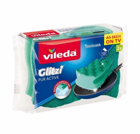 Zmywak profilowany Vileda Pur Active 2 szt. Zmywak profilowany Vileda Pur Active 2 szt.