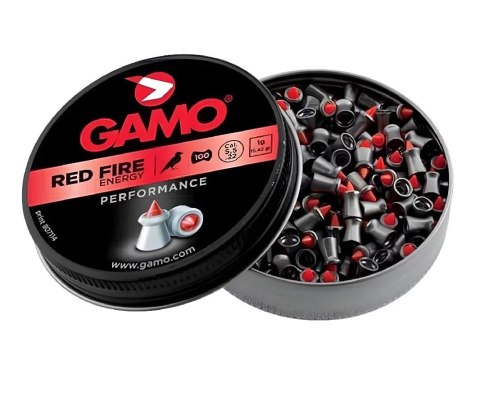 Śrut Gamo Premium Accutek Red Fire kal. 5,5 mm - 100 szt. Śrut Gamo Premium Accutek Red Fire kal. 5,5 mm - 100 szt.