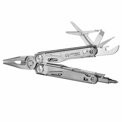 Multitool AZYMUT Giewon - 14 narzędzi + kabura do pasa (H2038) Multitool AZYMUT Giewon - 14 narzędzi + kabura do pasa (H2038)