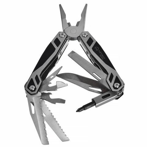 Multitool AZYMUT Trohon - 12 narzędzi +8 bitów +kabura (H-P2010121) Multitool AZYMUT Trohon - 12 narzędzi +8 bitów +kabura (H-P2010121)