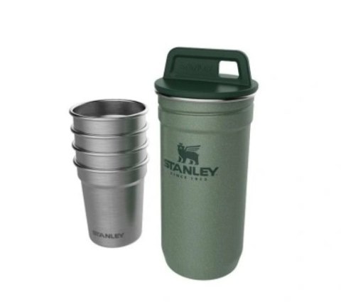 Stanley Kieliszki metalowe w etui ADVENTURE - HAMMERTONE GREEN Stanley Kieliszki metalowe w etui ADVENTURE - HAMMERTONE GREEN