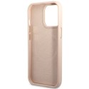 Guess 4G Logo Plate MagSafe - Etui iPhone 14 Pro Max (różowy)