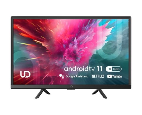 Telewizor 24" UD 24W5210S HD, D-LED, Android 11, DVB-T2 HEVC Telewizor 24" UD 24W5210S HD, D-LED, Android 11, DVB-T2 HEVC