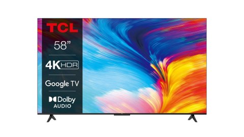 Telewizor 58" TCL 58P635 (4K UHD HDR DVB-T2/HEVC Google TV) Telewizor 58" TCL 58P635 (4K UHD HDR DVB-T2/HEVC Google TV)