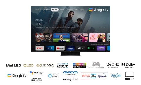 Telewizor 65" TCL 65C845 Telewizor 65" TCL 65C845