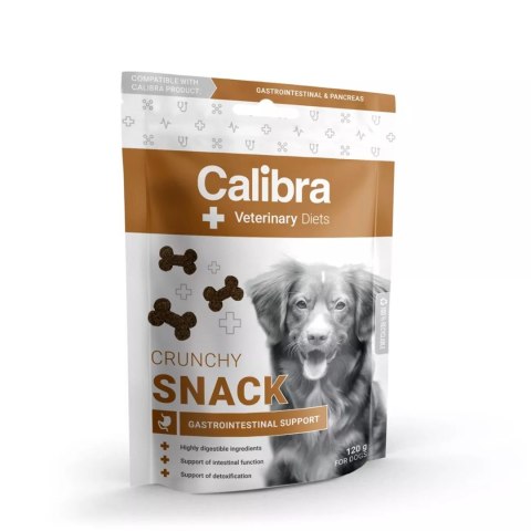 CALIBRA VD DOG CRUNCHY SNACK GASTROINTESTINAL- przysmak dla psa - 120G CALIBRA VD DOG CRUNCHY SNACK GASTROINTESTINAL- przysmak dla psa - 120G