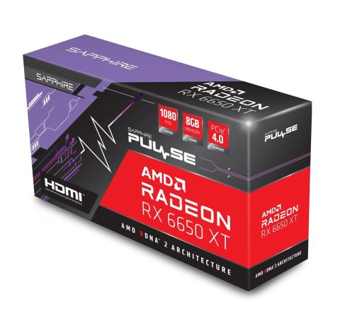 Karta graf. SAPPHIRE PULSE RAD RX 6650 XT GAM OC 8G Karta graf. SAPPHIRE PULSE RAD RX 6650 XT GAM OC 8G