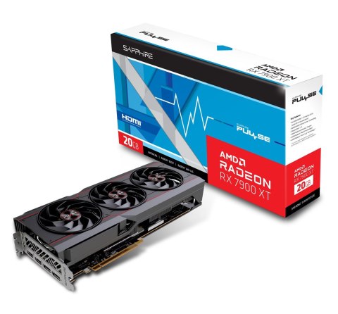 Karta graficzna SAPPHIRE Radeon RX 7900 XT PULSE Gaming OC 20GB Karta graficzna SAPPHIRE Radeon RX 7900 XT PULSE Gaming OC 20GB