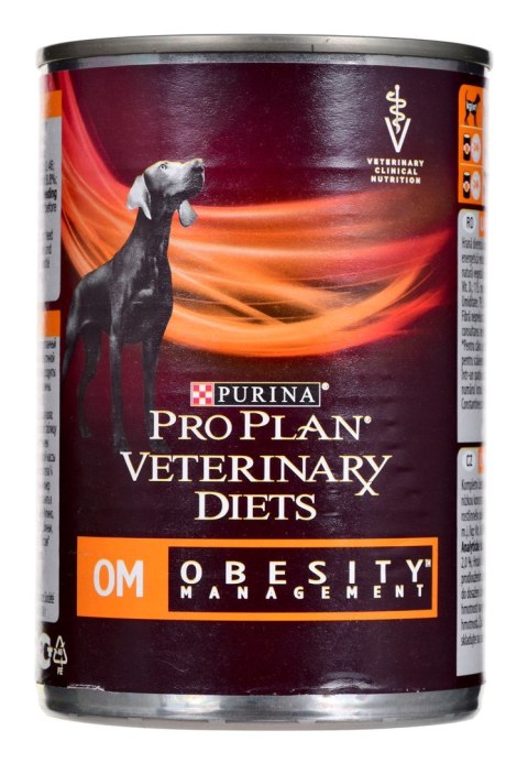 PURINA PRO PLAN VETERINARY DIETS OM Obesity Management Formula - mokra karma dla psa - 400g PURINA PRO PLAN VETERINARY DIETS OM Obesity Management Formula - mokra karma dla psa - 400g