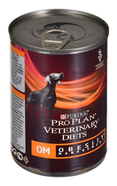 PURINA PRO PLAN VETERINARY DIETS OM Obesity Management Formula - mokra karma dla psa - 400g PURINA PRO PLAN VETERINARY DIETS OM Obesity Management Formula - mokra karma dla psa - 400g