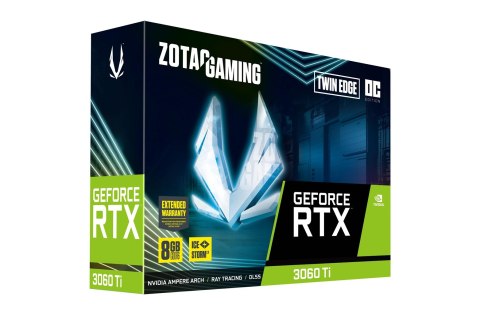 Karta Graficzna ZOTAC GAMING GeForce RTX 3060 Ti Twin Edge OC LHR 8GB GDDR6 (WYPRZEDAŻ) Karta Graficzna ZOTAC GAMING GeForce RTX 3060 Ti Twin Edge OC LHR 8GB GDDR6 (WYPRZEDAŻ)