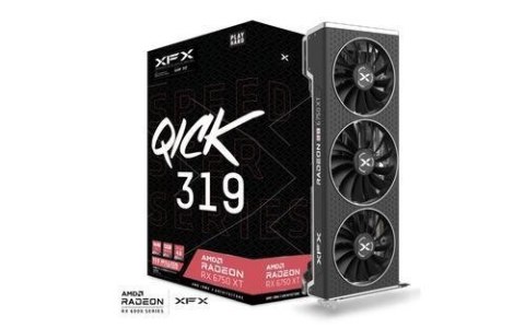 Karta graficzna XFX Radeon RX 6750 XT SPEEDSTER QICK319 CORE 12GB GDDR6 HDMI 3 FAN Karta graficzna XFX Radeon RX 6750 XT SPEEDSTER QICK319 CORE 12GB GDDR6 HDMI 3 FAN