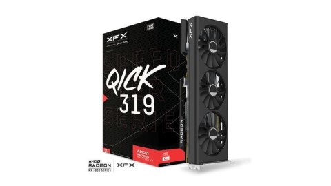 Karta graficzna XFX Radeon RX 7700 XT SPEEDSTER QICK319 BLACK 12GB GDDR6 Karta graficzna XFX Radeon RX 7700 XT SPEEDSTER QICK319 BLACK 12GB GDDR6