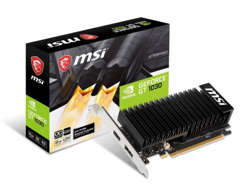 Karta graficzna MSI GeForce GT 1030 2GHD4 LP OC Karta graficzna MSI GeForce GT 1030 2GHD4 LP OC