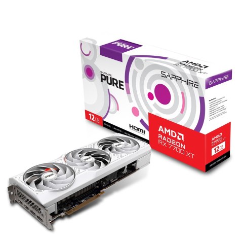 Karta graficzna SAPPHIRE RADEON RX 7700 XT PURE GAMING OC 12GB GDDR6 Karta graficzna SAPPHIRE RADEON RX 7700 XT PURE GAMING OC 12GB GDDR6