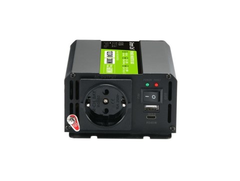 GREEN CELL PRZETWORNICA DUO INVGC1224M300DUO 12/24V-230V 300W/600W MODYFIKOWANA SINUSOIDA GREEN CELL PRZETWORNICA DUO INVGC1224M300DUO 12/24V-230V 300W/600W MODYFIKOWANA SINUSOIDA