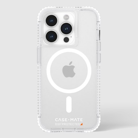 Case-Mate Ultra Tough Plus D3O MagSafe - Etui iPhone 15 Pro (Clear) Case-Mate Ultra Tough Plus D3O MagSafe - Etui iPhone 15 Pro (Clear)