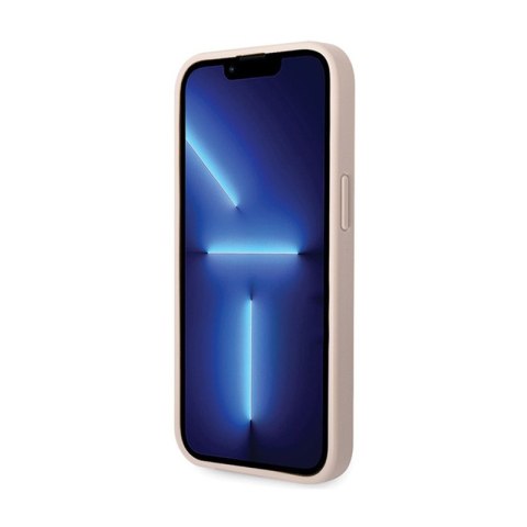 Guess 4G Big Metal Logo - Etui iPhone 15 Plus (różowy) Guess 4G Big Metal Logo - Etui iPhone 15 Plus (różowy)