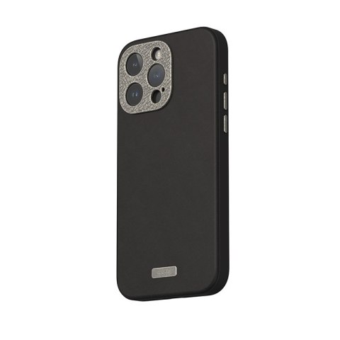 Moshi Napa MagSafe - Skórzane etui iPhone 15 Pro (Midnight Black) Moshi Napa MagSafe - Skórzane etui iPhone 15 Pro (Midnight Black)