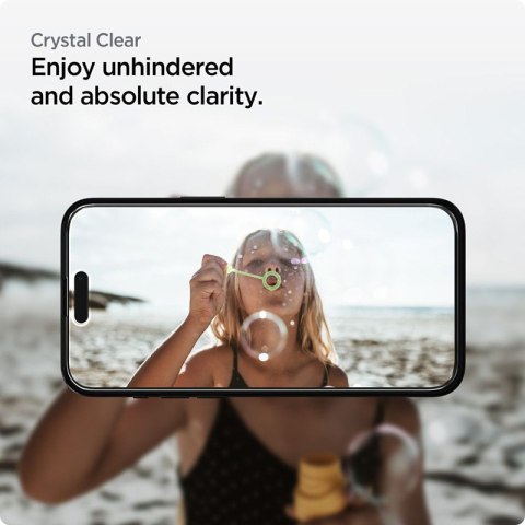 Spigen Alm Glass FC 2-Pack - Szkło hartowane do iPhone 15 Pro 2 szt (Czarna ramka) Spigen Alm Glass FC 2-Pack - Szkło hartowane do iPhone 15 Pro 2 szt (Czarna ramka)