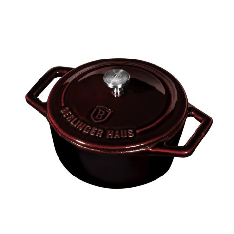 EMALIOWANY MINI GARNEK ŻELIWNY 0.65L 12CM BERLINGER HAUS STRONG MOLD BH-6496 EMALIOWANY MINI GARNEK ŻELIWNY 0.65L 12CM BERLINGER HAUS STRONG MOLD BH-6496