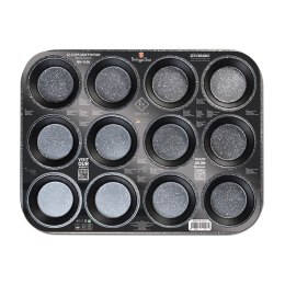 FORMA DO PIECZENIA MUFFINÓW X12 BERLINGER HAUS BLACK PROFESSIONJAL BH-1436