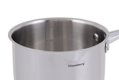 GARNEK 1.8L / 16CM KLAUSBERG PREMIUM 18/10 KB-7224 GARNEK 1.8L / 16CM KLAUSBERG PREMIUM 18/10 KB-7224