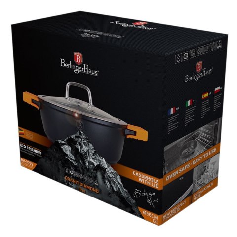 GARNEK BERLINGER HAUS GRANIT DIAMOND 7.5L / 30CM BH-1097 GARNEK BERLINGER HAUS GRANIT DIAMOND 7.5L / 30CM BH-1097