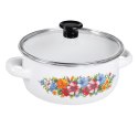 GARNEK EMALIOWANY 22cm 3.7L KLAUSBERG KB-7169-22-BL