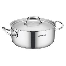 GARNEK STAL.NIERDZ. 18/10 28x16cm 9.5L KORKMAZ PROLINE GASTRO A2724