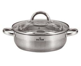 GARNEK STAL.NIERDZ. PŁASKI 1.9L 20CM ZILNER ZL-7401