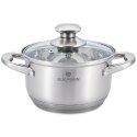 GARNEK STAL NIERDZ. Z POKR. 22cm 4.3L SATYNA BLAUMANN GOURMET LINE BL-3457