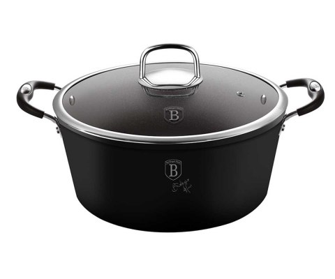 GARNEK TYTANOWY 24cm 4.1L BERLINGER HAUS BLACK PROFESSIONAL LINE BH-6123 GARNEK TYTANOWY 24cm 4.1L BERLINGER HAUS BLACK PROFESSIONAL LINE BH-6123