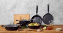 GARNEK TYTANOWY 24cm 4.1L BERLINGER HAUS BLACK PROFESSIONAL LINE BH-6123