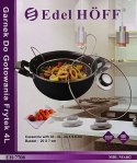 GARNEK Z KOSZYKIEM DO SMAŻENIA FRYTEK 4.0L 24cm EDEL HOFF EH-7708-BK