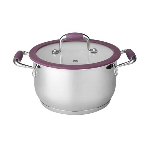 GARNEK Z POKRYWKĄ 20cm 3.6L STAL NIERDZEWNA 18/10 MASSA STARKE PRO GARNEK Z POKRYWKĄ 20cm 3.6L STAL NIERDZEWNA 18/10 MASSA STARKE PRO