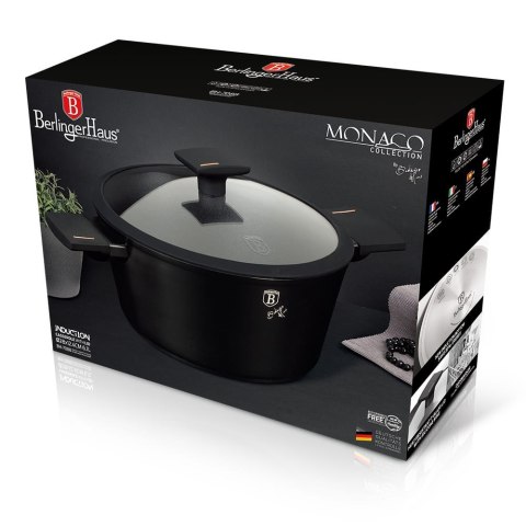GARNEK Z POWŁOKĄ TYTANOWĄ 28CM 6.1L BERLINGER HAUS MONACO BH-7088 GARNEK Z POWŁOKĄ TYTANOWĄ 28CM 6.1L BERLINGER HAUS MONACO BH-7088