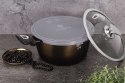 GARNKI BERLINGER HAUS 18 ELE METALLIC SHINY BLACK BH-6614