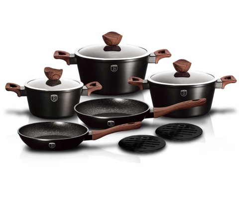 GARNKI BERLINGER HAUS EBONY ROSEWOOD 10 EL. BH-1534 GARNKI BERLINGER HAUS EBONY ROSEWOOD 10 EL. BH-1534