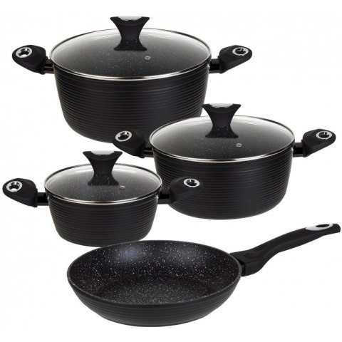 GARNKI GRANITOWE MARMO 7 ELE. KLAUSBERG KB-7243