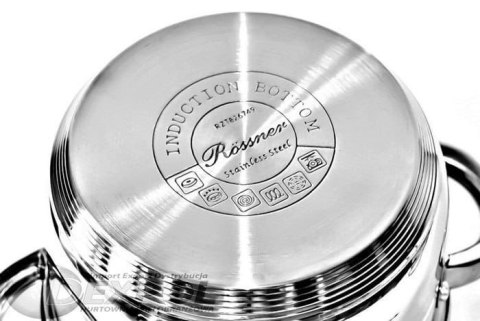 GARNKI STALOWE 12 EL. ROSSNER TW-207 GARNKI STALOWE 12 EL. ROSSNER TW-207